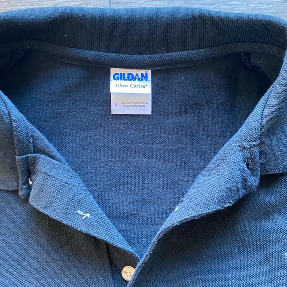 New York Little Italy Blue Polo Men’s Large - Picture 4 of 6